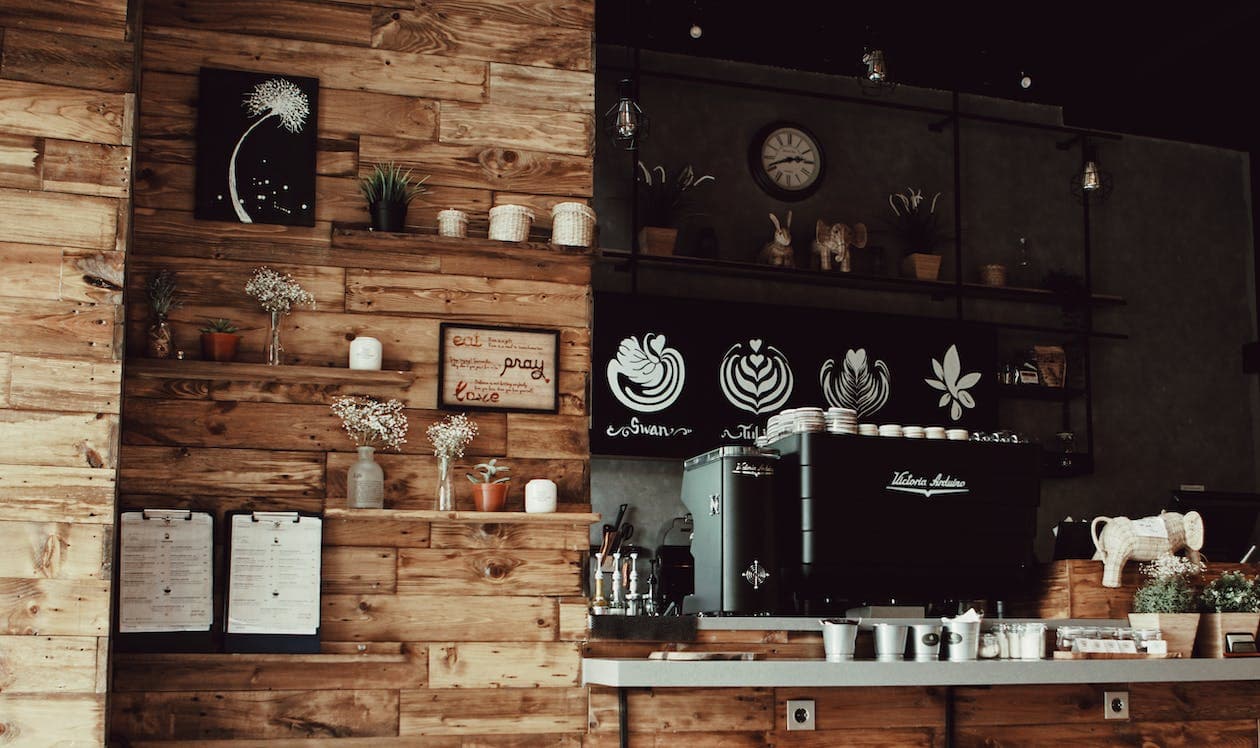 Interior Cafe & Coffee Shop